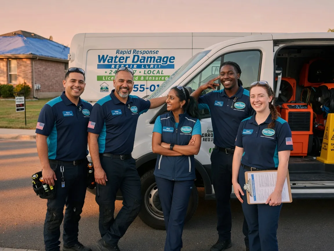Water Damage Restoration company in Newcastle, TX