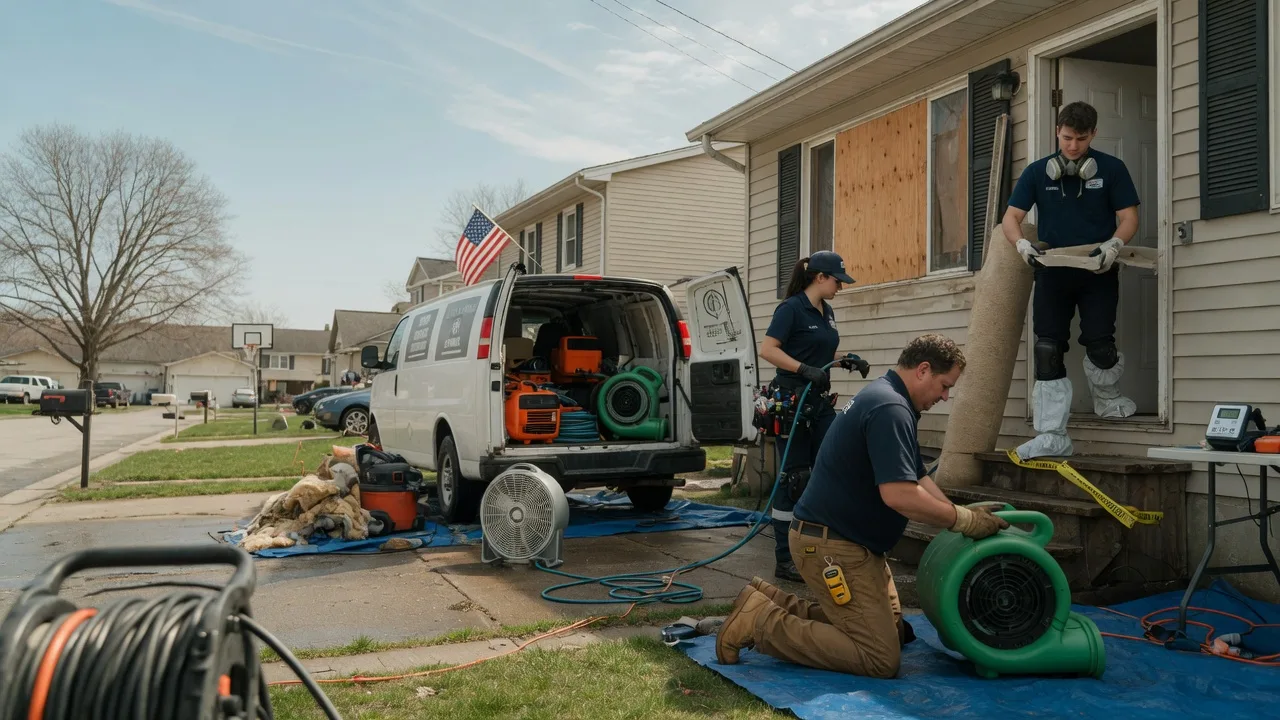 Water Damage Restoration in Newcastle, TX near me